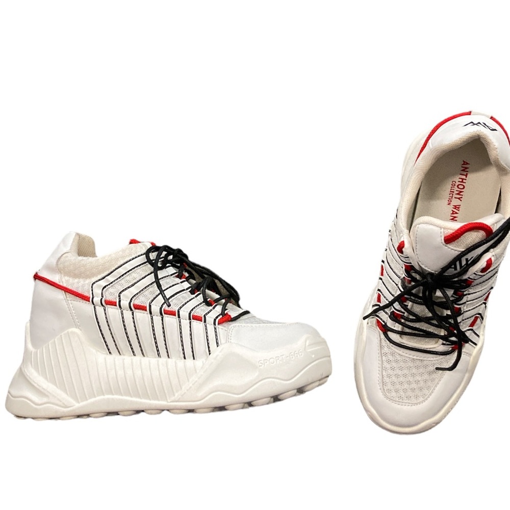 Anthony Wang Sport-666 Wedge Sneakers